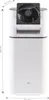 A front view of a white dehumidifier and fan with dimensions indicated. Voir les images du produit