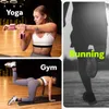 A collage of images showing people using ankle and wrist weights for yoga, gym exercises, and running. Podgląd zdjęcia produktu