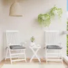 vidaXL Stuhlkissen 2 Stk. Grau 50x50x7 cm Oxford-Gewebe Produktbild-Vorschau 2