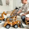 WOOPIE Grande set di veicoli da cantiere 6 in 1 Anteprima dell’immagine prodotto 5