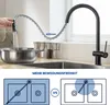 Cecipa Wasserhahn Küche Küchenarmatur Ausziehbar 360° Produktbild-Vorschau 2