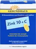 GESUNDHAUS Zink 10 + C Brausetabletten unterstützt das Produktbild-Vorschau 1