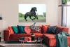 MuchoWow® Poster Pferd - Schwarz - Natur 120x90 cm - Produktbild-Vorschau 3