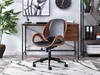 Designová židle SIGRID - ořech / černá Náhled obrázku produktu 16