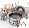 VEVOR Hot Pot Buffet-Speisenwärmer mit 4 großen Behältern Produktbild-Vorschau 1