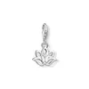 Thomas Sabo Damen Charms Charm-Anhänger Lotos Blüte Produktbild-Vorschau 1