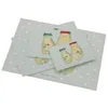 Mr. & Mrs. Panda Glas Schneidbrett Bären mit Blumenkranz - Produktbild-Vorschau 4