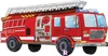 Shape Folienballon "Feuerwehrauto" | 86 cm Produktbild-Vorschau 1