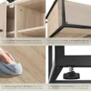 tectake® Sideboard Oldham Industrial Style 100 x 38 x 80,5 Produktbild-Vorschau 4