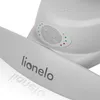 A close-up view of the control panel and branding on a baby rocker. Produktbild-Vorschau