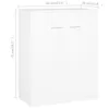 vidaXL Sideboard Weiß 60x30x75 cm Holzwerkstoff Produktbild-Vorschau 10