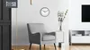 Teesa TSA0038B Horloge murale 20 cm, noir Voir les images du produit 5