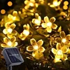 5m 20 LED Solar Lichterkette Kirschblüten LED Außen Produktbild-Vorschau 1