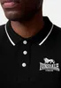 Herren Poloshirt normale Passform BALLYGALLEY Black/White S Produktbild-Vorschau 5