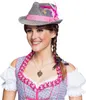 Orlob 23676.00, Karnevalskostüm-Hut, Weiblich, Grau, Pink, Produktbild-Vorschau 2
