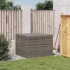 vidaXL Kufer ogrodowy szary 291L z polirattanu Podgląd zdjęcia produktu 3
