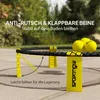 SPORTNOW Roundnet Set Spieleset mit Spielnetz 3 Bällen Produktbild-Vorschau 4