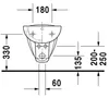 Bidet Sospeso Monoforo "D-Code" 35,5X54,5 Anteprima dell’immagine prodotto 6