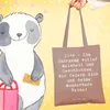 Mr. & Mrs. Panda Shopping Tasche Spruch 1944 Geburtstag - Produktbild-Vorschau 2