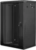 Lanberg WF01-6418-10B Armadio rack 18U a parete Nero Anteprima dell’immagine prodotto 1