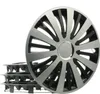 15" Zoll Radkappen Grau Schwarz Radzierblenden Radblenden Produktbild-Vorschau 1