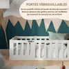 Crazy Pine Lit d'enfant 120x190 cm - Blanc - Lit au sol Voir les images du produit 3