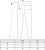 Isolierte Damen-Leggings Mit Hoher Taille Und Breitem Bund Produktbild-Vorschau 11