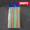 Farebné plastové slamky, sada 100 kusov – na párty, svadbu, Náhľad obrázku produktu 4