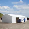 TOOLPORT Tendone deposito 8x12 m PVC 750 N tenda capannone Anteprima dell’immagine prodotto 4