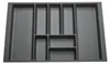 SOTECH ORGA-BOX-9 Besteckeinsatz 80er Schrank anthrazit – Produktbild-Vorschau 1
