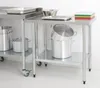 Vogue Edelstahl Arbeitstisch Mit Regalboden 90X60 Cm Produktbild-Vorschau 7