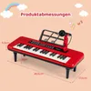 COSTWAY 37 Tasten Kinder Keyboard, Kinderklavier Produktbild-Vorschau 3