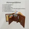 flevado Robuste Herren Vollleder Geldbörse mit RFID Schutz Produktbild-Vorschau 2