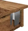 vidaXL Tavolo da bar a parete in legno di recupero Anteprima dell’immagine prodotto 7