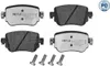 MEYLE 025 251 0917/PD Bremsbeläge Hinten für VW Golf VII Produktbild-Vorschau 7