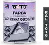 Polyvinylová střešní barva BATO RAL 7016 šedá 0,8L Náhled obrázku produktu 1