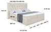 ALTDECOR Boxspringbett mit Matratze (20 cm hoch) und Topper Produktbild-Vorschau 6