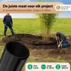 Bambusbörse wortelwering van HDPE, 15 m x 100 cm, 2 mm dik Productafbeelding-voorbeeld 7
