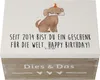 Mr. & Mrs. Panda Kiste 2014 Geburtstag Geschenk 22 x 15 cm Produktbild-Vorschau 3