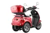 Elektro Seniorenmobil E-Trike Pro 1000Watt, 25 km/h rot mit Produktbild-Vorschau 7