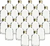 gouveo 24er Set Glasflaschen 100 ml Flachmann mit Produktbild-Vorschau 1
