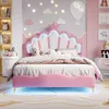 Letto per bambini INONEFT, imbottito, 140x200 cm, letto per Anteprima dell’immagine prodotto 6