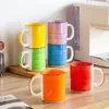 Tasses à café en faïence, vancasso Set de 6 tasses, 480ml Voir les images du produit 7