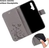 Handytasche für Huawei Nova 5T Blumen Flip Cover Buchhülle Produktbild-Vorschau 6