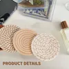 8 STK Untersetzer Gläser, Glasuntersetzer Rund für Gläser, Produktbild-Vorschau 3