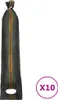 vidaXL Sandsäcke 10 Stk. Dunkelgrün 103 x 25 cm HDPE Produktbild-Vorschau 1