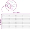 vidaXL Mata łazienkowa brązowa 100 x 53 cm drewno Podgląd zdjęcia produktu 8