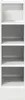 "im Angebot" Unterschrank Riga Weiß 20x44,5x81,5 cm Produktbild-Vorschau 4
