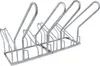 Fahrradständer für 4 Fahrräder 140x40x83 cm Stahl Produktbild-Vorschau 1