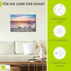 ARTland Leinwandbild Der See in den Farben der Wolken Produktbild-Vorschau 2